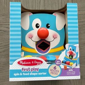Melissa & Doug Spin & Feed Shape Sorter